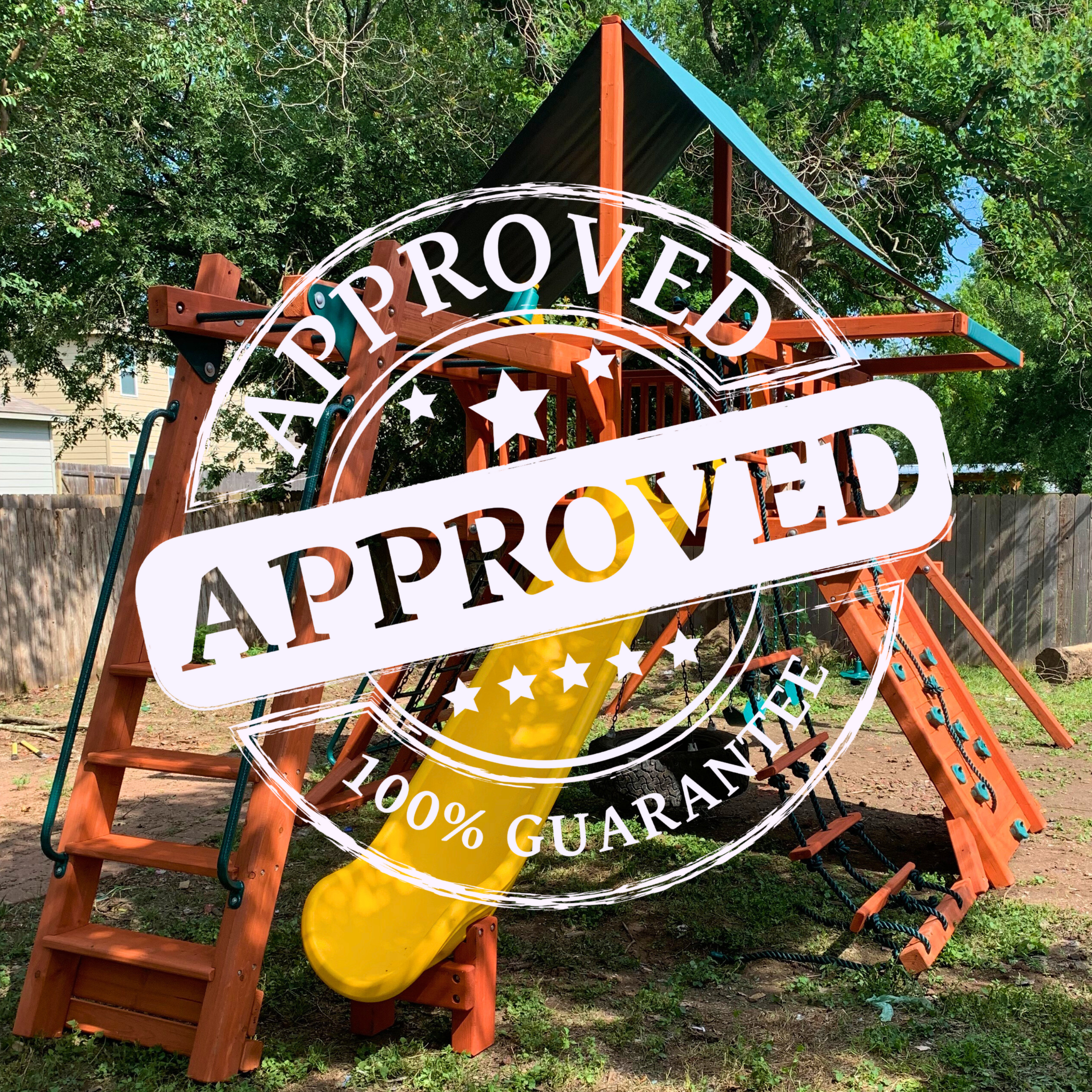 No Credit Check Swing Sets | Playground One!® of Texas