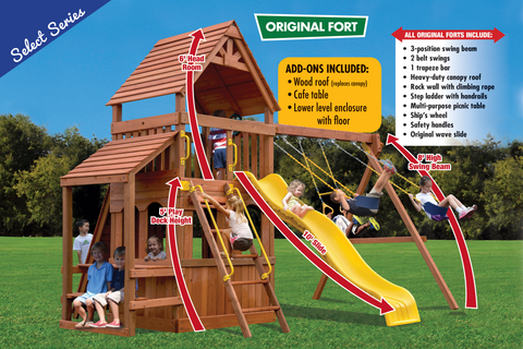 13F Original Fort Hangout Playset
