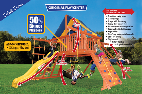 15A Original Playcenter Combo 2 XL Playset