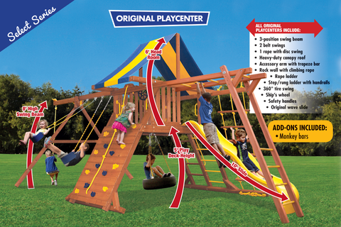 15C Original Playcenter Combo 3 Playset