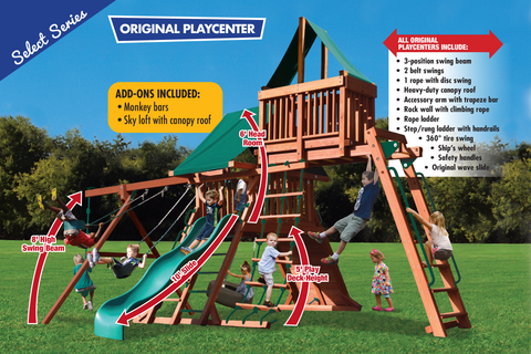 15E Original Playcenter Combo 4 Playset