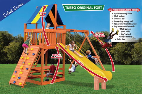 16A Turbo Original Fort Combo 2 Playset