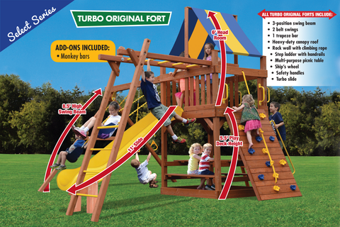 17C Turbo Original Fort Combo 3 Playset