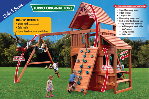 17F Turbo Original Fort Hangout Playset