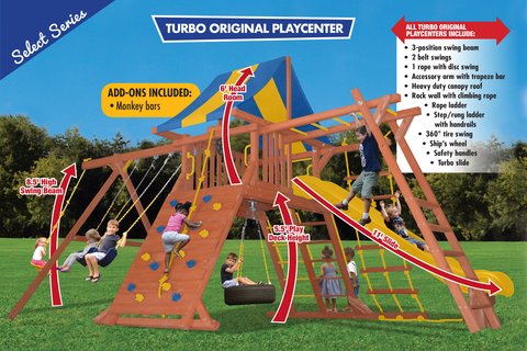 19C Turbo Original Playcenter Combo 3 Playset