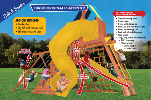 19E Turbo Original Playcenter Combo 5 Playset