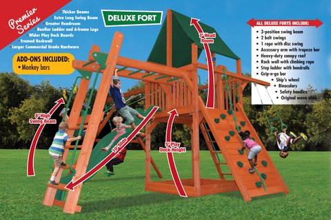 21A Deluxe Fort Combo 3 Playset