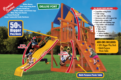 21B Deluxe Fort XL Playset