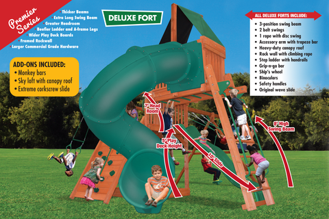 21F Deluxe Fort Combo 5 Playset