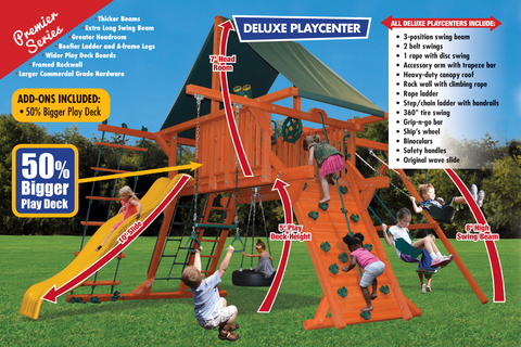 23D Deluxe Playcenter Combo 2 XL Playset