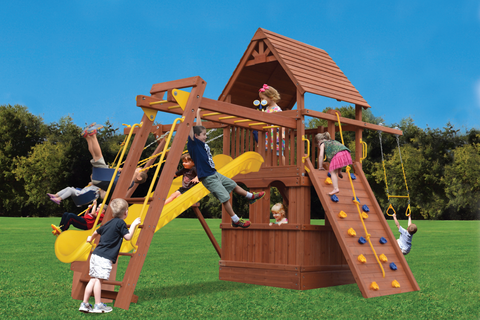 25C Turbo Deluxe Fort Combo 3 with Playhouse Playset