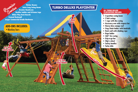 27C Turbo Deluxe Playcenter Combo 3 Playset