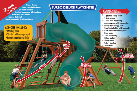 27F Turbo Deluxe Playcenter Combo 5 Playset