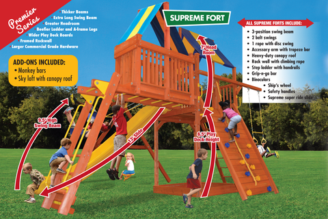 29E Supreme Fort Combo 4 Playset