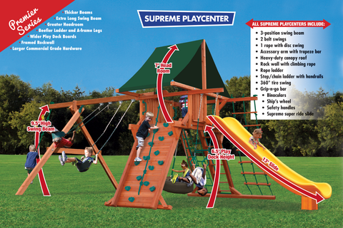 31A Supreme Playcenter Combo 2 Playset