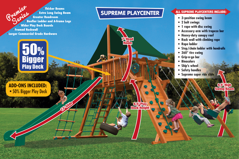 31C Supreme Playcenter Combo 2 XL Playset