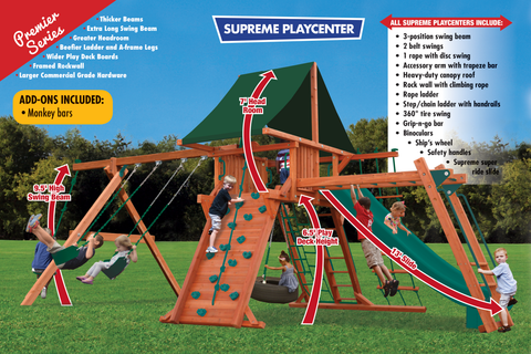 31D Supreme Playcenter Combo 3 Playset