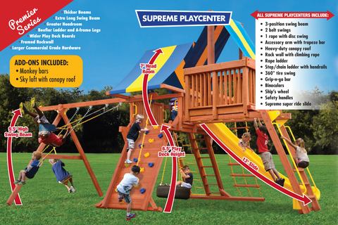 31E Supreme Playcenter Combo 4 Playset