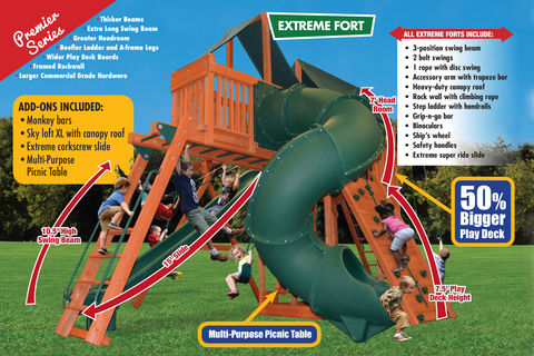 33F Extreme Fort Combo 5 Playset
