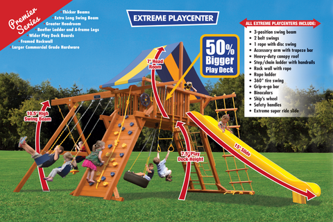 34A Extreme Playcenter Combo 2 Playset