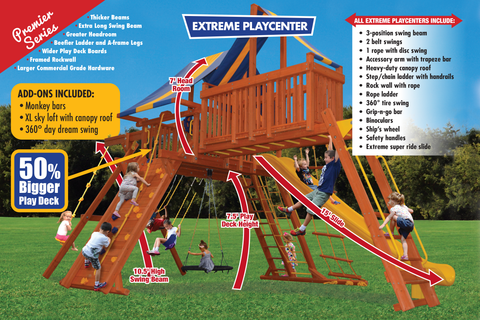 35D Extreme Playcenter Combo 4 Playset