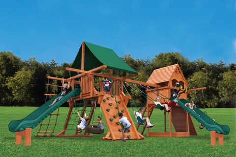 38A Turbo Deluxe Dual Swing-O-Saurus Playset