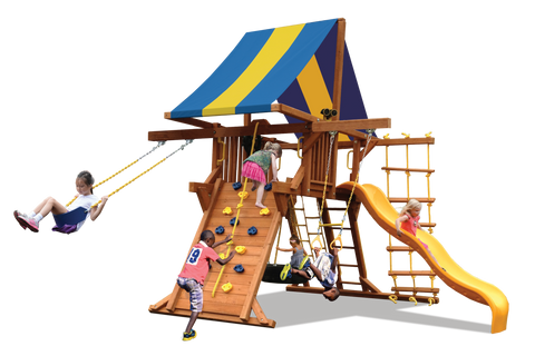 41F Deluxe Playcenter with Double Swing Arm Playset
