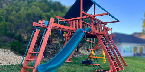 Playground One Swing Set in South Central Texas