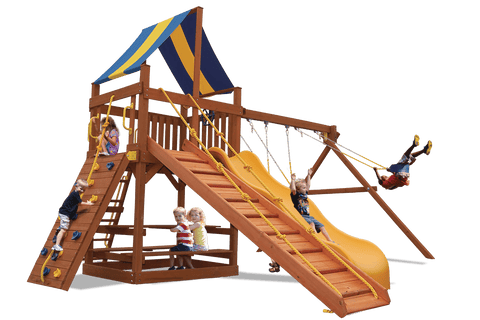 Playground One Original Fort with 5' Platform and Ramp