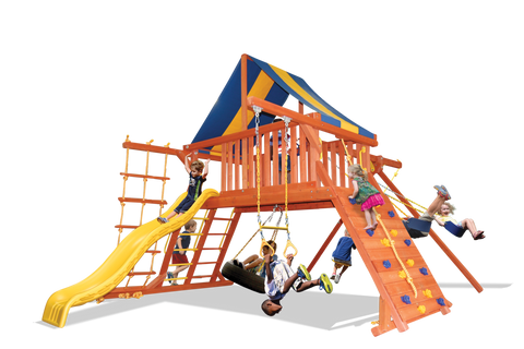 Playground One Original Playcenter Swing Set with 5' Extra Large Platform