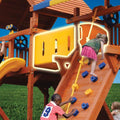 Crawl Tunnel Connecting Two Swing Sets
