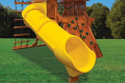 90 Degree Space Saver Tube Slide